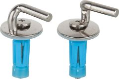 Haro Stainless Steel Toilet Seat Hinges D4002H /  404942