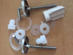 Haro Toilet seat Hinges Toilet Seat Fixings Stainless Steel