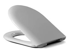 Haro toilet seat Stream 519922 white, stainless steel hinges 4016959072827