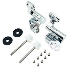 Heritage Solid Wood Toilet Seat Hinge Set Top Fixing Hg-WL8045W
