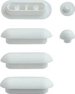 Ideal Standard Toilet Seat Spares Kimera Seat Buffers K769001, this is compatible with kimera seat hinges K7143AA, Armitage Shank Cabria - Kimera seat and cover K700801