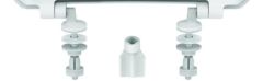 Ideal Standard Eurovit Series Toilet Seat Hinges Set EW02067 MT01