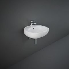 RAK Illusion Wh Wash Bsn 50Cm 1Th ILLWB5001AWHA Bathroomsuites