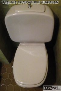 BELLAVISTA-ITALICA TOILET SEAT AND COVER WHITE 
