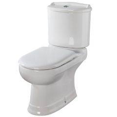 Twyfords Integrity toilet seat cover with standard close hinges IY7864WH