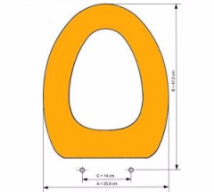 JACOB DELAFON-Portrait Toilet Seat and Cover
