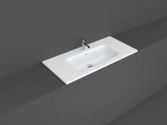RAK Joy Drop-In Washbsn 101X46Cm (1 Tap Hole) JOYDI10101WH Bathroomsuites