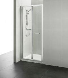 Ideal Standard  Connect 2 760mm bifold door with Idealclean clear glass - bright silver finish  K9397EO