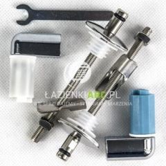 Cersanit Hinges K99-0091, Cersanit -Seat  hinges to fit Nano thermosets, slow-closing, easy thrusting up K99-0091