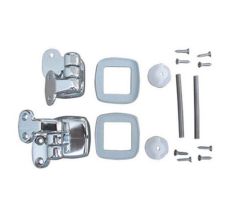 KIT HINGES AMERICAN INNOVA SEAT WC CANYON CP - Chrome