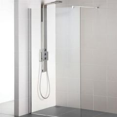 Ideal Standard  Synergy 700 Wet Room panel -  IdealClean Clear Glass  L6220EO