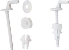 Laufen / Jika plastic toilet seat hinges 8.9127.1.000.000.1  for Jika Lyra  892515  / H8912710000001 