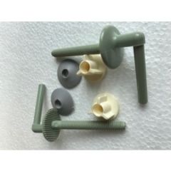 TWYFORD JUPITER AND RHAPSODY- VENUS/VERONA TOILET SEAT HINGE PACK LINDEN GREEN