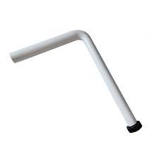 Wirquin White extended 2" to 1½" flushpipe (352mm x 510mm) complete with flush bung -DFP215WH