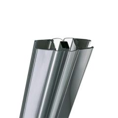 Magnetic seal straight, vertical ( FAD 1 set of 2 ) Colour: chrome optics For glass thickness : 6-8 mm Length : 2010 mm