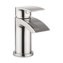 Crosswater Flow Mini Monobloc Basin Mixer inc. Waste Part No- MBFW114P+