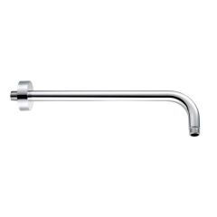 ROUND SHOWER ARM 300MM CHROME BRASS