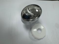 Viva Nisa /Nis Chrome Push Button 