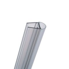 O - seal straight, vertical Color : transparent For glass thickness : 6-8 mm Length : 2010 mm