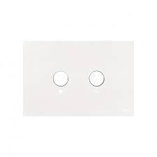 OLI PLATE BLINK FLUSH PLATE WHITE MATT OLIVER 216621