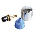 Original spare part - Handle EF abs with 1/2" head, ceramic D99H070AA - IDEAL STANDARD