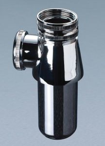 Nabis 1 1/4' Adjustable bottle trap - chrome plated