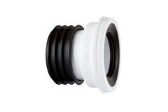 Polypipe Kwickfit Pan Connector Straight White 110mm SK40