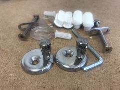 Noken / Porcelanosa Metric Range Toilet Seat hinges 100041204 Standard Close 100041205 / N420021101