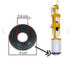 Flush Valve Seal 22525211 for Porcelanosa Smartline Eco Toilet Dual Flush Valve for concealed Cisterns 100168221 and Fluidmaster  GR-S256-0001