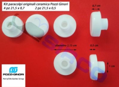 Pozzi Ginori bumper 41981 Toiet Seat Buffers ORIGINAL