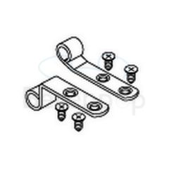 Pressalit A9137 mounting with screws, stainless steel Straps