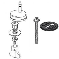 Pressalit Toilet Seat Hinge - D78999 / 5708590297941