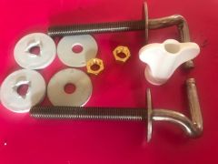 Pressalit BA1P999/D86P999 Objecta and Objecta D set of hard chrome hinges 