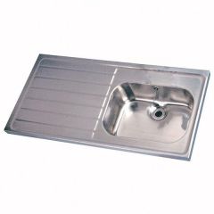 Twyford.1.200mm.x.600mm,.single.sink.and.single.drainer,.left