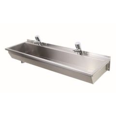 Twyford.PS9318SS.1800mm.Wash.Trough.RH.Outlet.3TH...