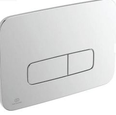 Ideal Standard  Oleas M3 mechanical dual flushplate, Ideal Standard - Chrome  R0123AA