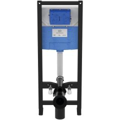 Ideal Standard  ProSys 1150mm height, free standing mechanical wall hung WC frame, 120 depth, front actuation  CL2  R031467
