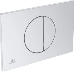 Ideal Standard R0503SI flush plates Oleas  Mechanic control plate 230x7.5x150 mm silver finish