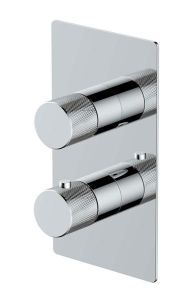RAK Amalfi Single Outlet 2 Handle Therm Shwr Valve RAKAMA3301C Bathroomsuites