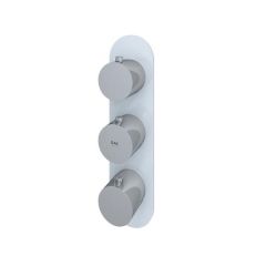 RAK Feeling Round Dual Outlet Therm Shwr Valve RAKFSV2500R Bathroomsuites