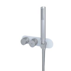 RAK Feeling Round Dual Outlet Therm Shwr Valve RAKFSV2500RHS Bathroomsuites