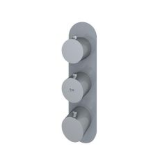 RAK Feeling Round Dual Outlet Therm Shwr Valve RAKFSV2503R Bathroomsuites