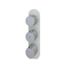 RAK Feeling Round Dual Outlet Therm Shwr Valve RAKFSV2505R Bathroomsuites
