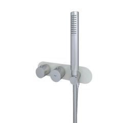 RAK Feeling Round Dual Outlet Therm Shwr Valve RAKFSV2505RHS Bathroomsuites