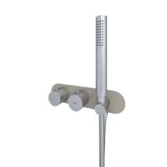 RAK Feeling Round Dual Outlet Therm Shwr Valve RAKFSV2514RHS Bathroomsuites