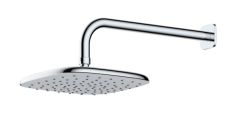 RAK Petit Sq Wm Rain Shwr Head In Cp RAKITA1017C Bathroomsuites