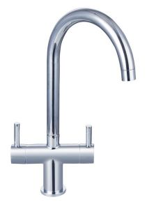 RAK Berlin Contemporary Cruciform Kitchen Sink Mxr RAKKIT014 Bathroomsuites