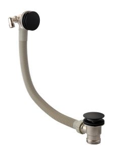 Round Bath Overflow Filler With Clicker Waste RAKL9025RB Bathroomsuites
