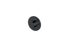 RAK Petit Round Conc Therm Valve Matt Black RAKPER3024B Bathroomsuites