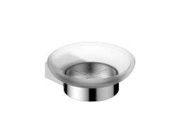 RAK Petit Round Soap Dish Holder In Cp RAKPER9905-1C Bathroomsuites